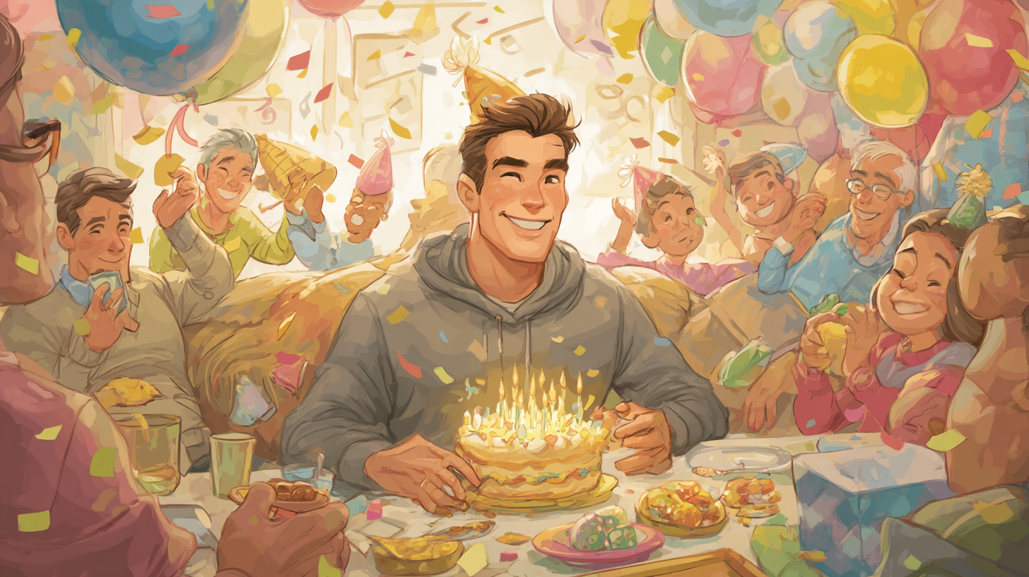 comment souhaiter un joyeux anniversaire à un homme ?