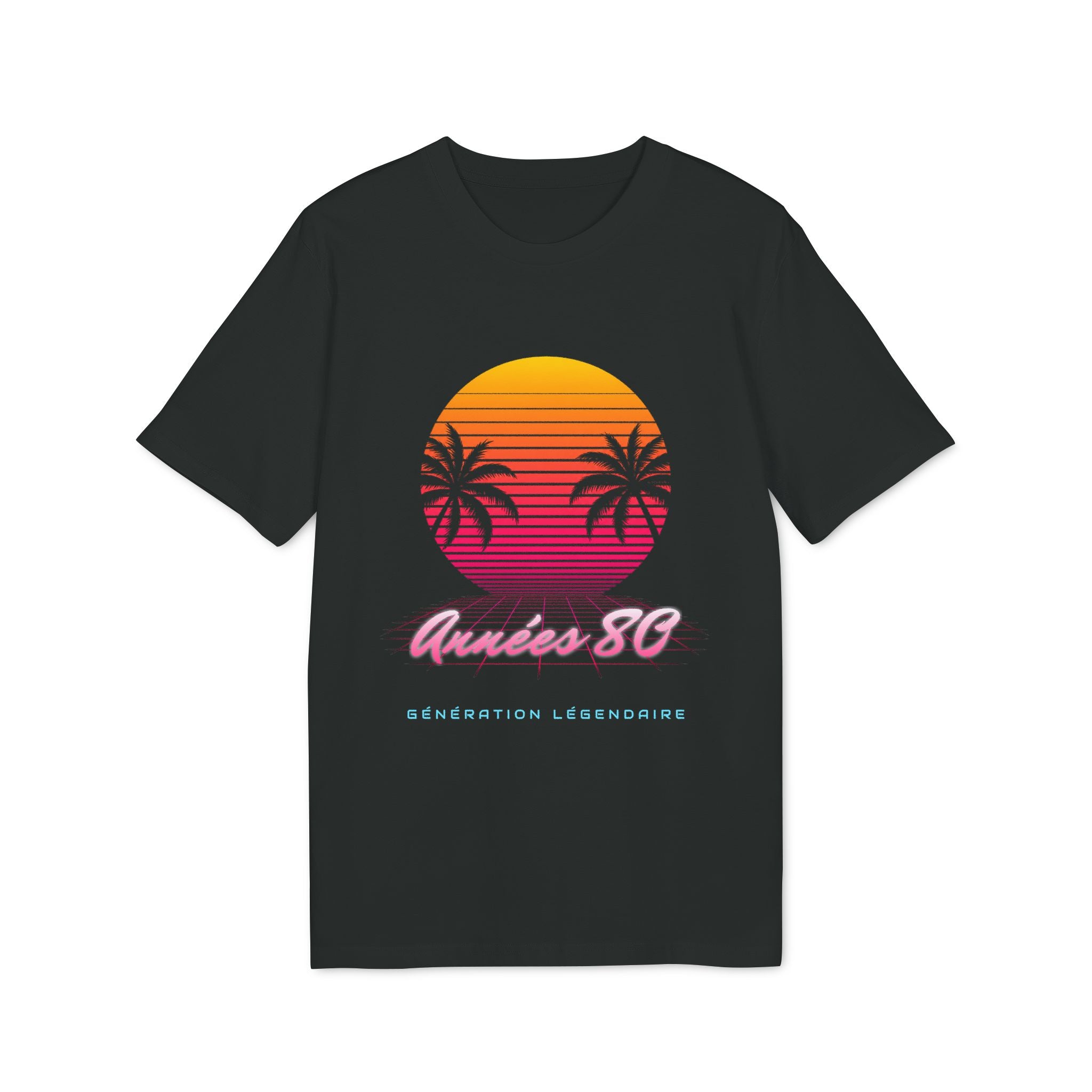 T-shirt années 80 – Sunset Génération légendaire