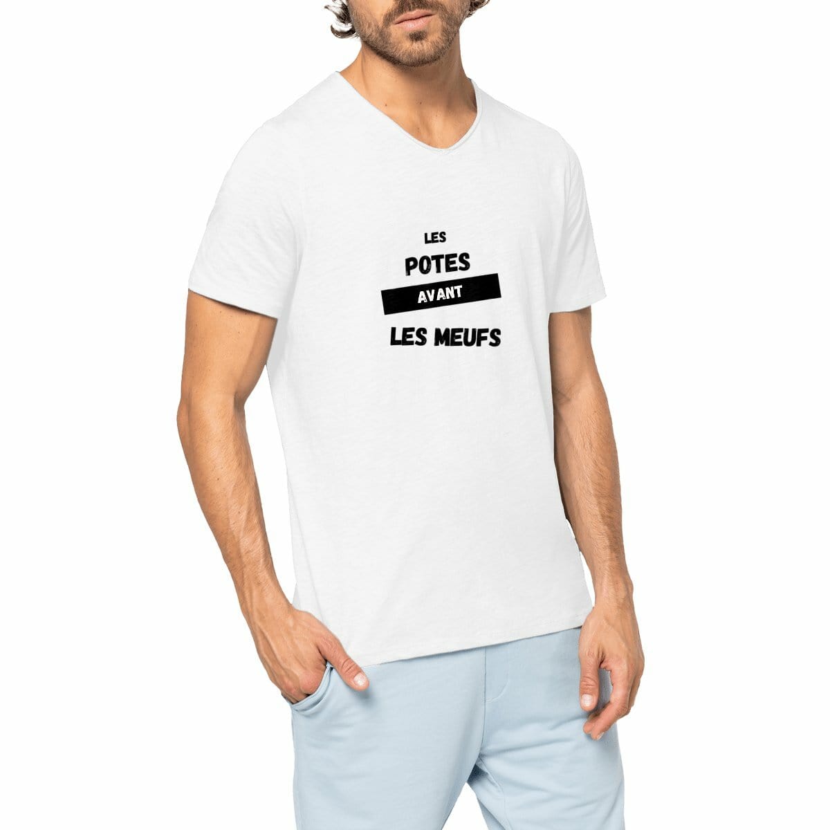 tee shirt amitie 100% coton bio : confort & durabilité