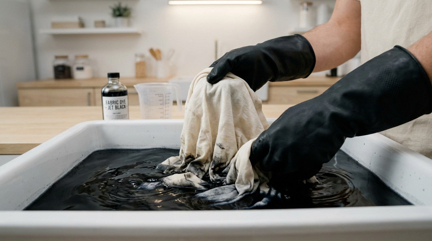Teindre vêtement noir | Guide complet & astuces 2025
