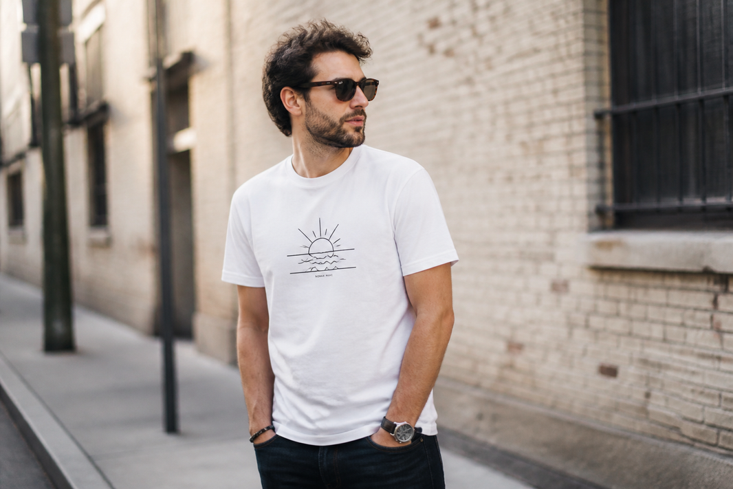 Le tee-shirt personnalisé homme, signature d'un dressing qui vous ressemble