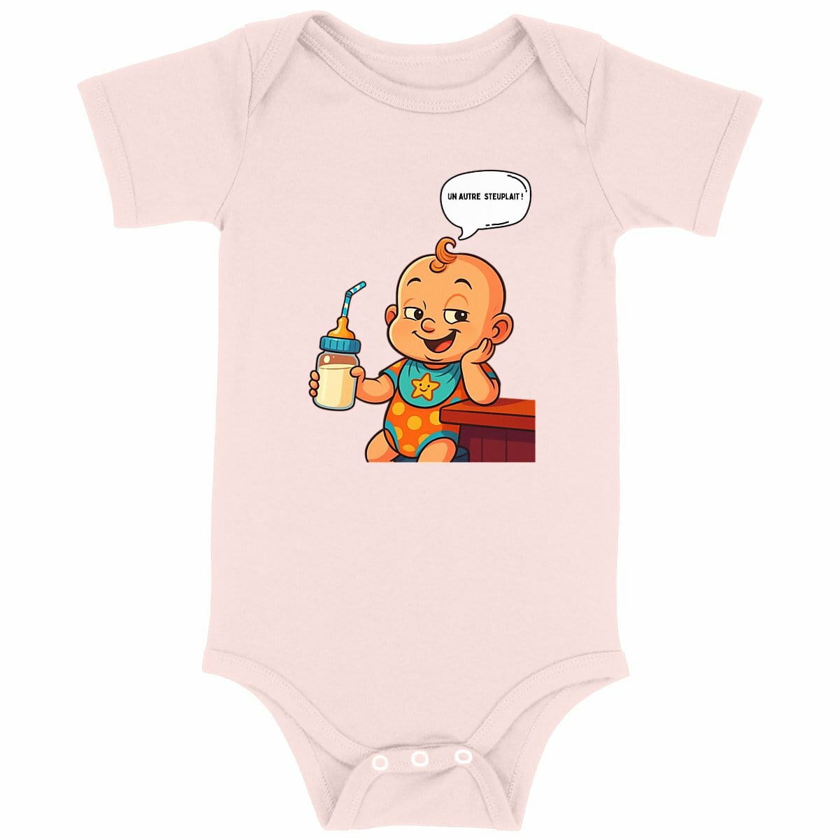 Body bébé humoristique au bar