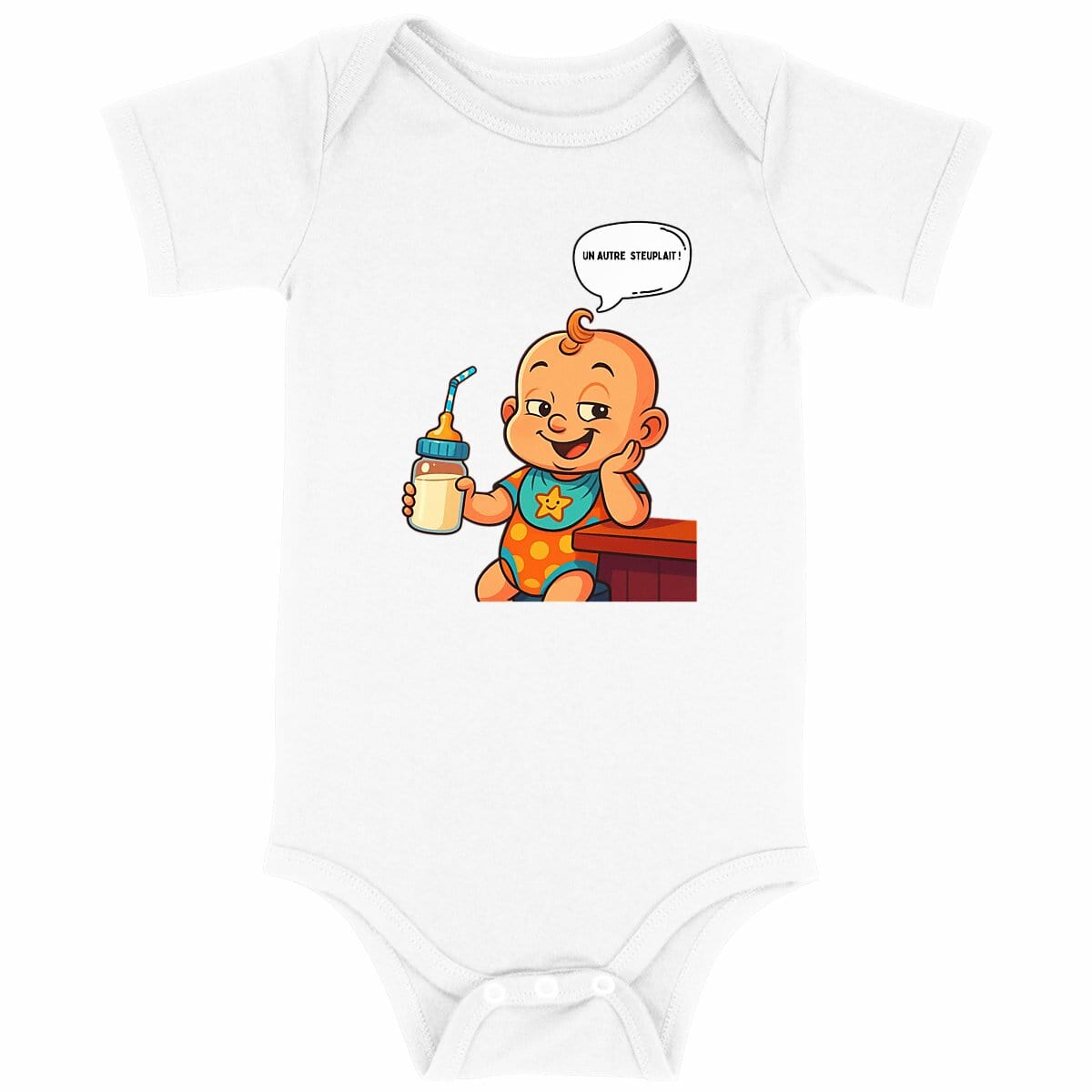 Body bébé humoristique au bar
