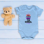 Body bébé humour pour papa - Vignette | Mon T-shirt Personnalisé