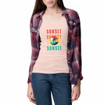 Débardeur Femme Cintré Estival | Coucher de Soleil - Vignette | Mon T-shirt Personnalisé
