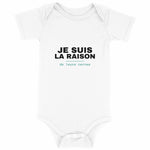 Body bébé humoristique – Je suis la raison de leurs cernes - Vignette | Mon T-shirt Personnalisé