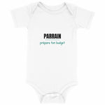 Body bébé parrain – Prépare ton budget - Vignette | Mon T-shirt Personnalisé