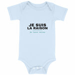 Body bébé humoristique – Je suis la raison de leurs cernes - Vignette | Mon T-shirt Personnalisé
