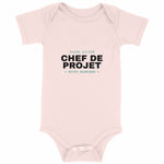 Body bébé rigolo – Chef de projet nuits blanches - Vignette | Mon T-shirt Personnalisé