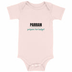 Body bébé parrain – Prépare ton budget - Vignette | Mon T-shirt Personnalisé