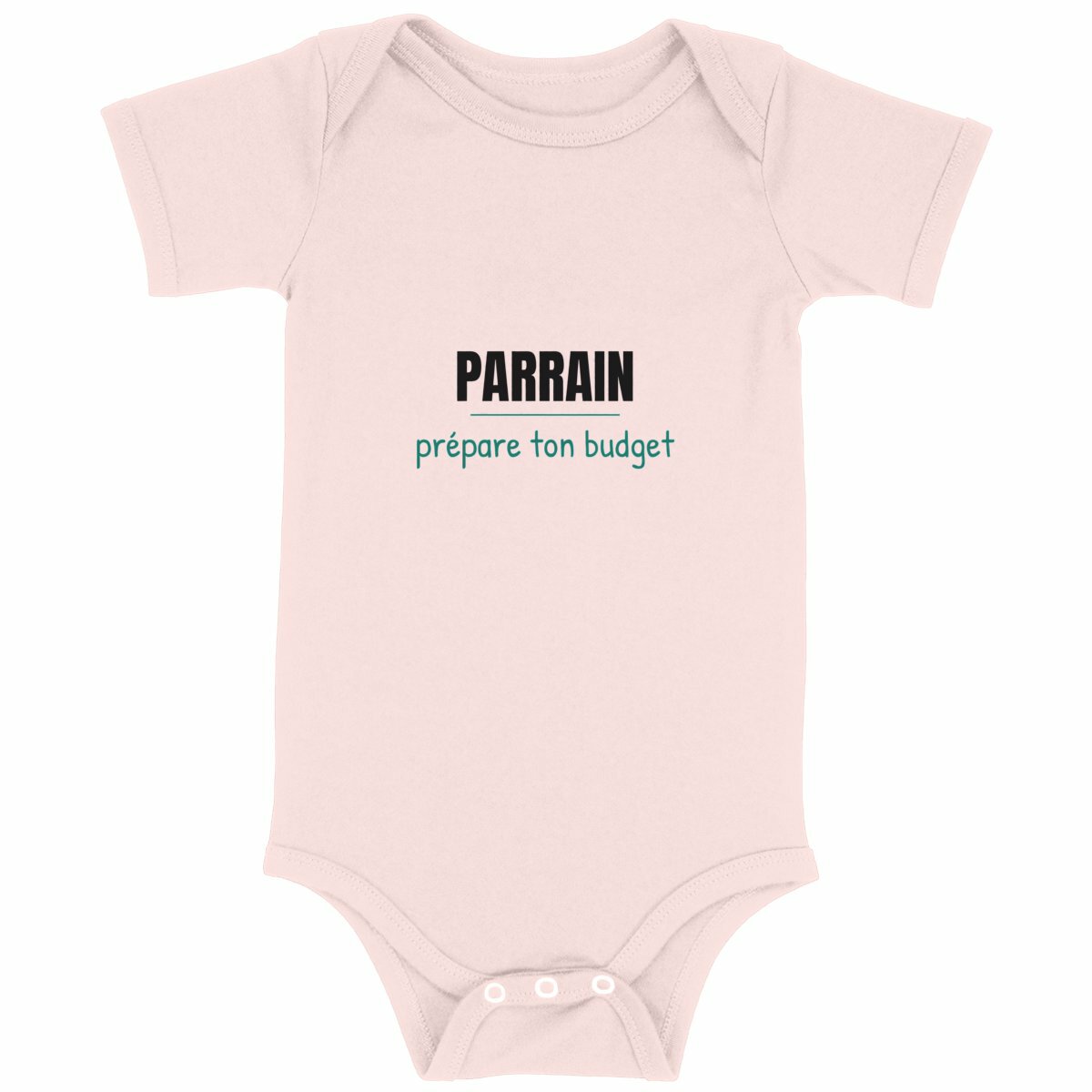 Body bébé parrain – Prépare ton budget - face_rose