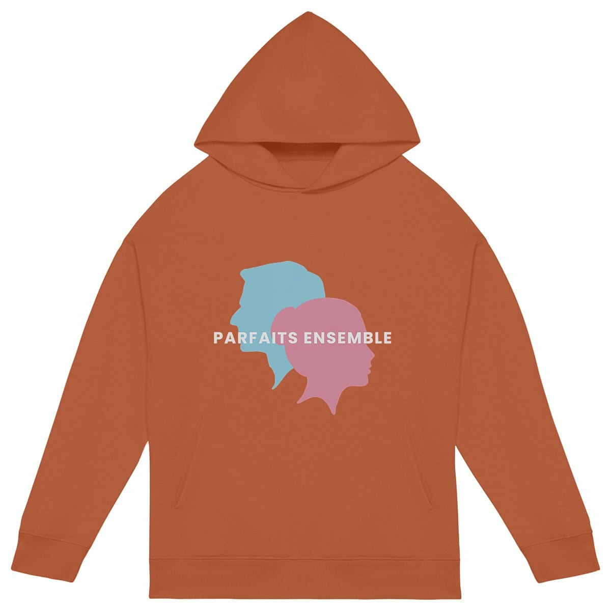 Sweat couple – Hoodie oversize assorti