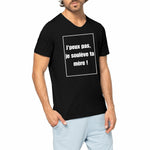 T-Shirt Beauf Homme &quot;J'peux Pas Je Soulève Ta Mère&quot; - Vignette | Mon T-shirt Personnalisé