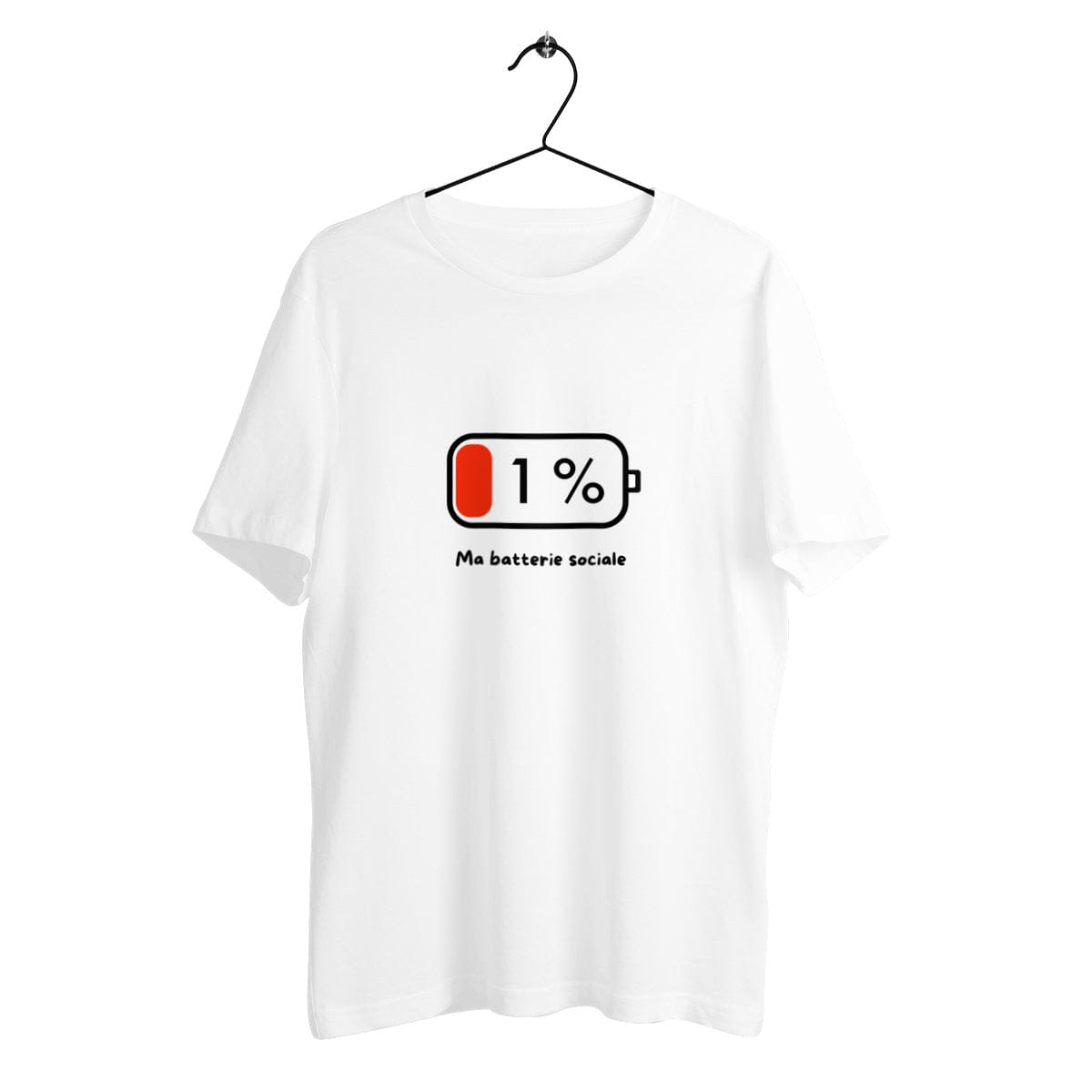T-shirt épais - Batterie Sociale Faible