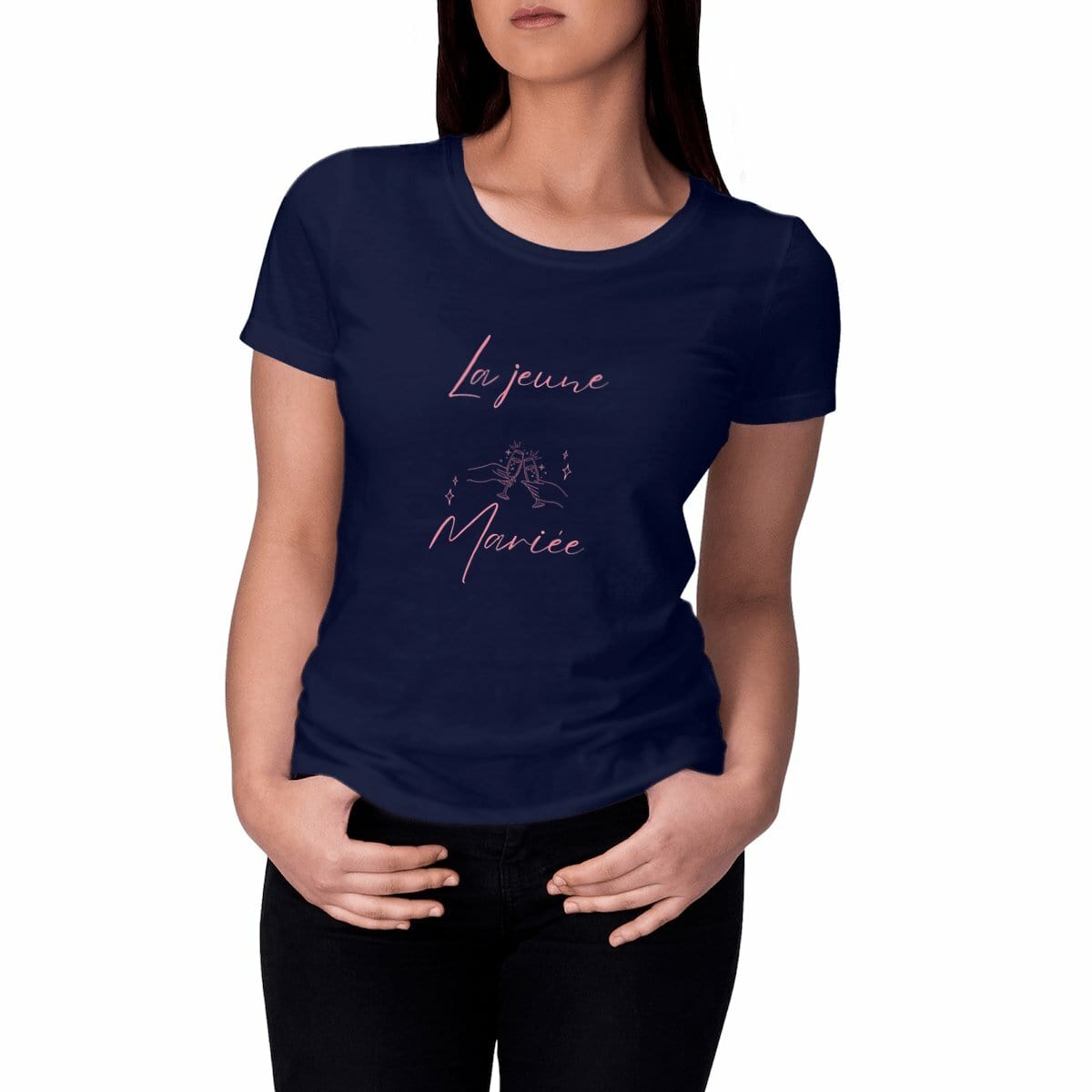 T-shirt Femme-EVJF Jeune Mariée
