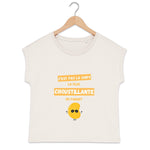 T-shirt humour décalé femme – C’est pas la chips la plus croustillante du paquet - Vignette | Mon T-shirt Personnalisé