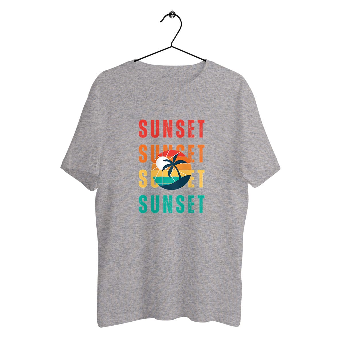 T-shirt léger été : un coucher de soleil avec style