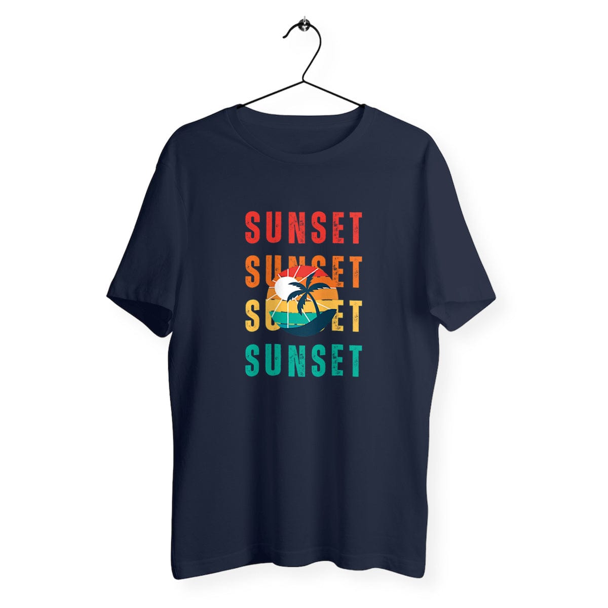 T-shirt léger été : un coucher de soleil avec style