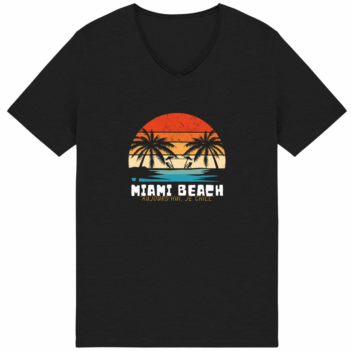 T-shirt Miami Rétro