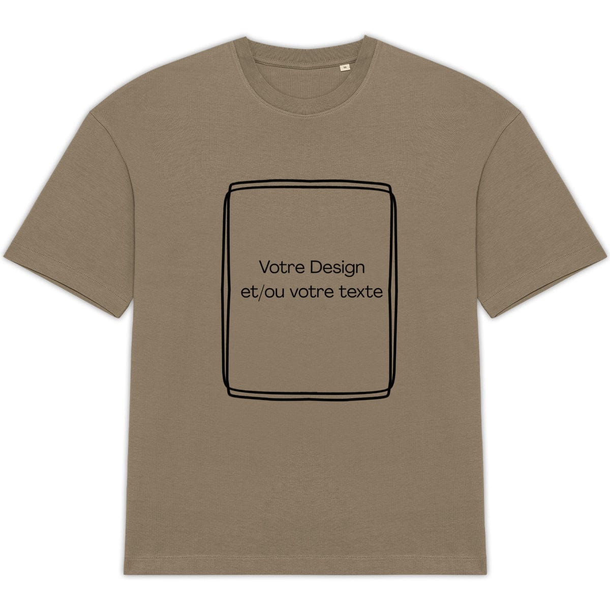 T-shirt Oversize Personnalisable : votre design unique !